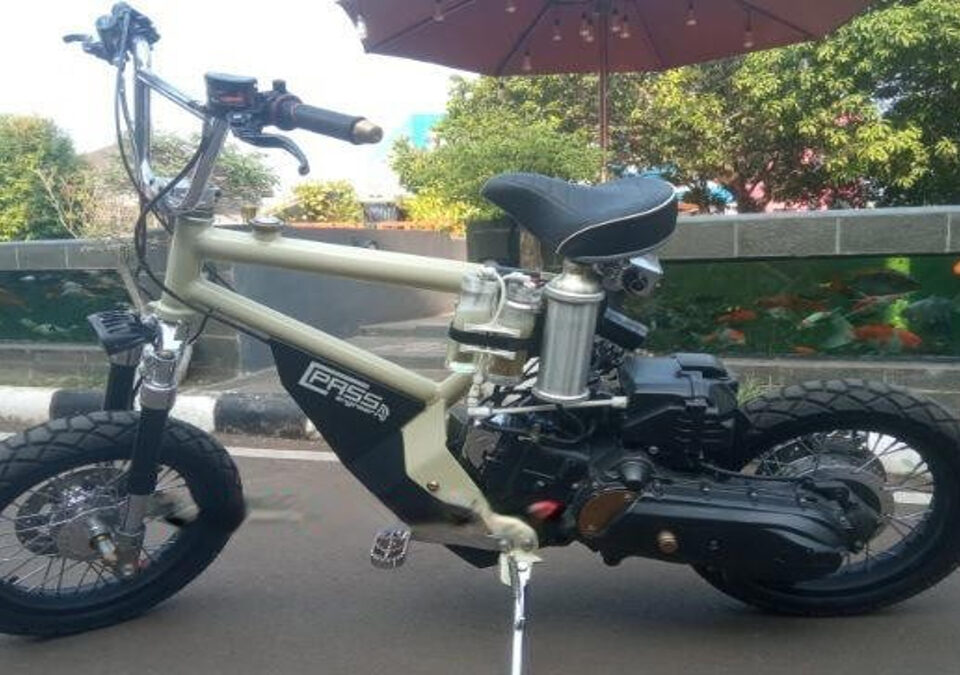 Diklaim Lebih Hemat Dari Bensin, Motor Honda Beat Modifikasi Pakai Air
